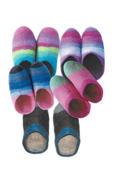Felted Slipper