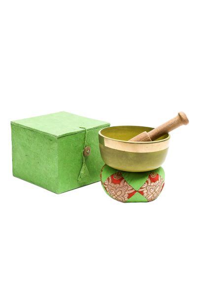 9 CM Singing Bowl Green Set