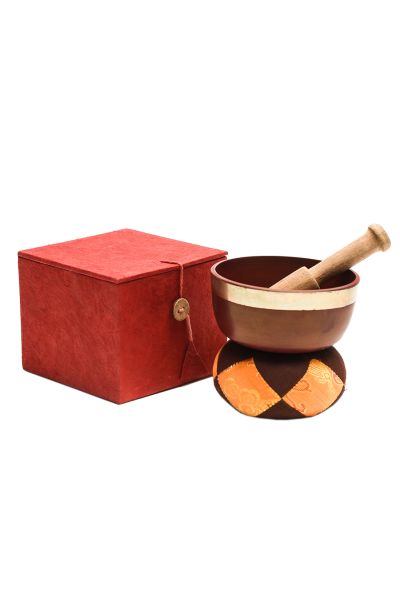 9 CM Singing Bowl Red Set