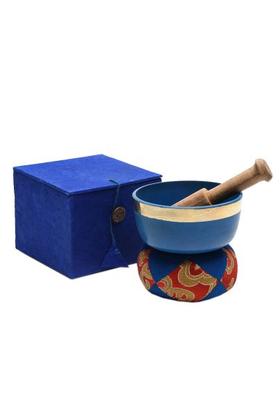 9 CM Singing Bowl Blue Set