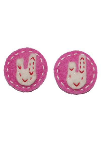 Felt Flower Hair Clip