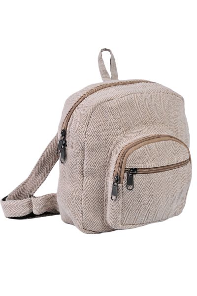 Cotton Mini Back Pack Bag