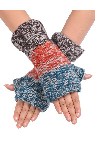 Melange Woolen Handwarmer