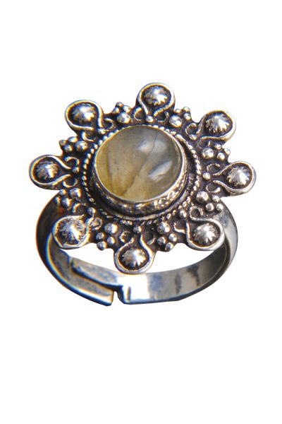 Gemstone Ring Labradorite