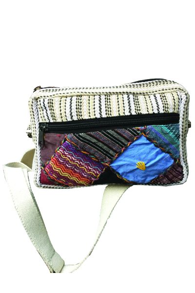 Patchwork Cotton Hippie Boho Crossbody Messenger Bag