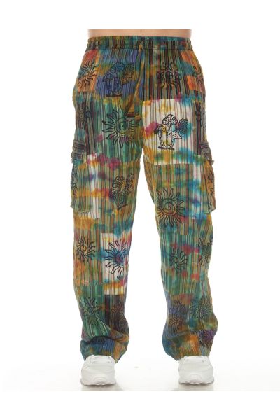 Tie Dye Dharke Patch Unisex Trouser