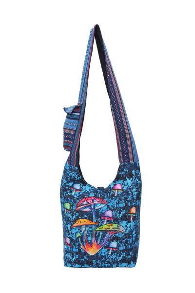 The Collection Royal Mushroom Printed Hobo Bag