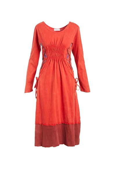 Full Sleeve Cotton Maxi Dress