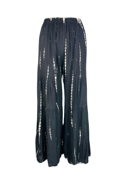 Tie Dyed Rayon Palazzo Pants
