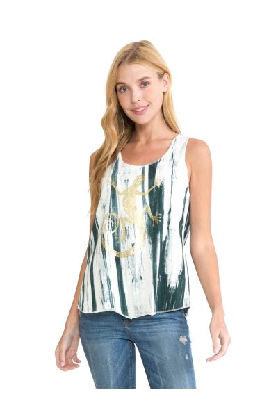 Tribal Chameleon Tank
