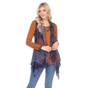 Sleeveless Flowy Cardigan